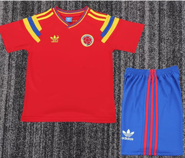 Colombia Equipación 1990 Red - NIÑOS